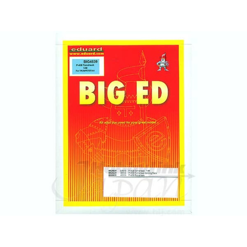 1/48 P-40B (for Trumpeter) Big Ed set