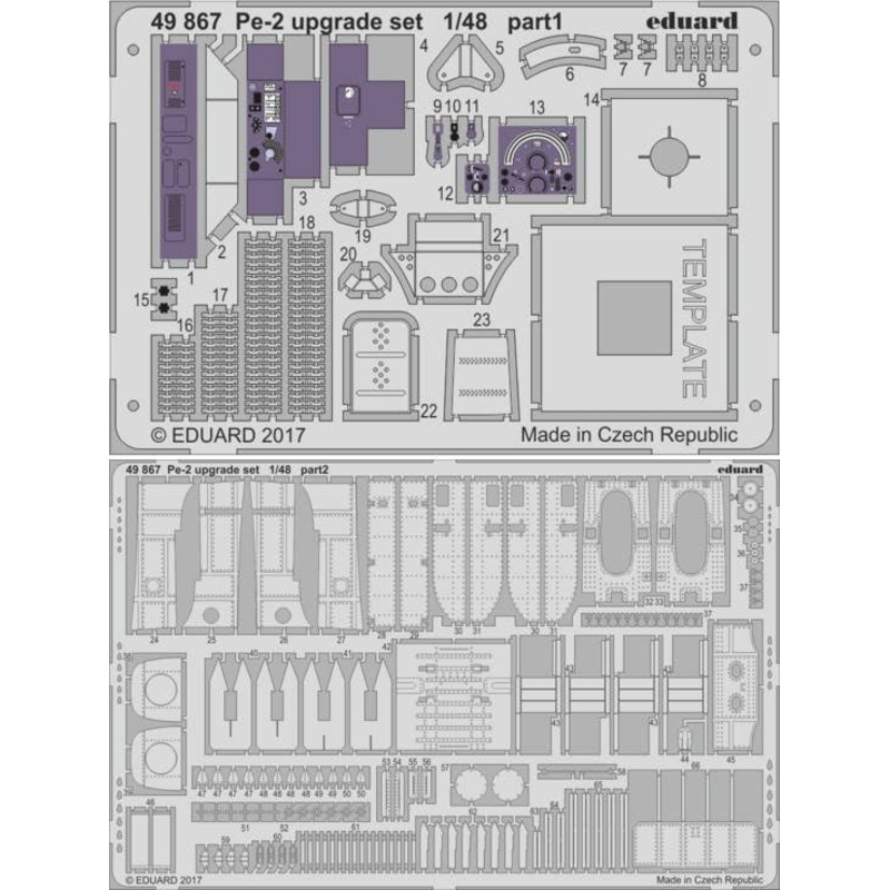 1/48 Pe-2 Upgrade Set (for Eduard)