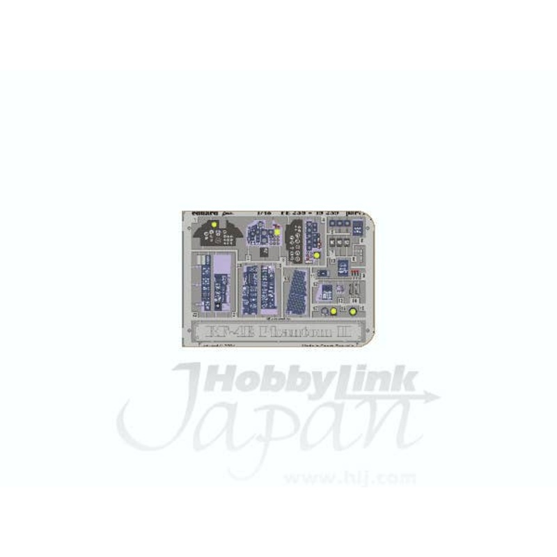 1/48 RF-4E Phantom Interior Zoom Color PE (for Hasegawa)