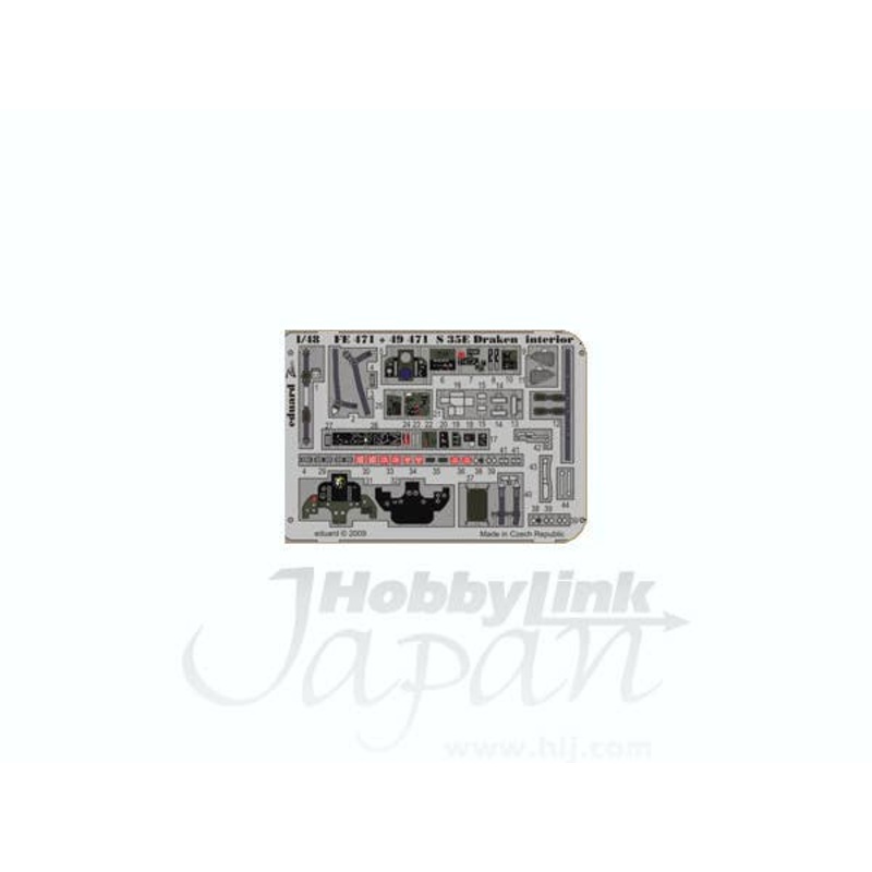 1/48 S-35E Draken Interior S.A. (for Hasegawa)