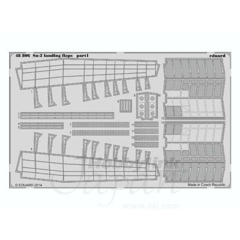 1/48 Su-2 flap (for Zvezda)