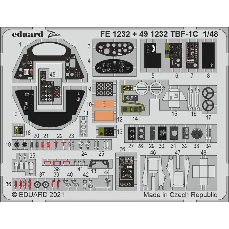 1/48 TBF-1C for Academy