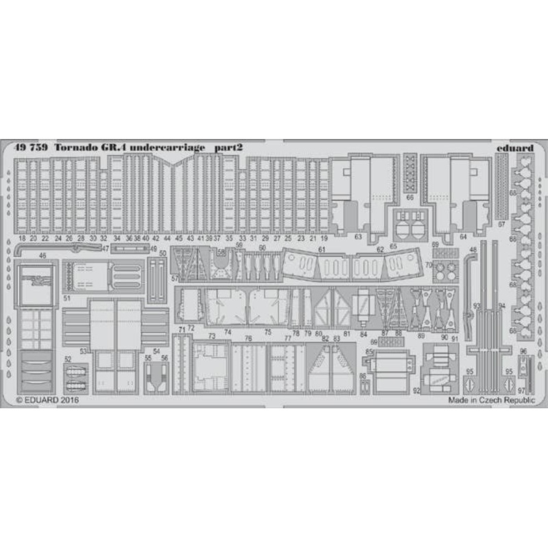 1/48 Tornado GR.4 Undercarriage Revell 04924