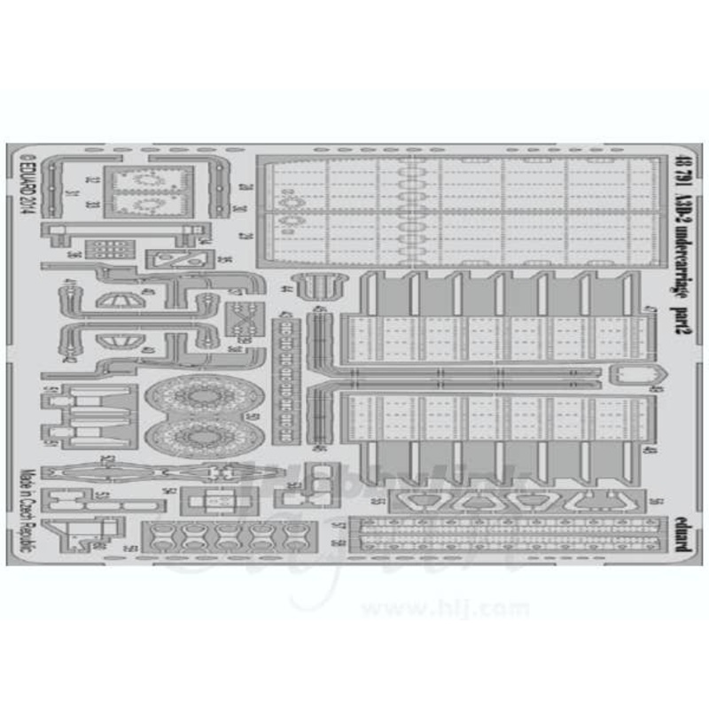 1/48 A3D-2 Undercarriage (for Trumpeter)