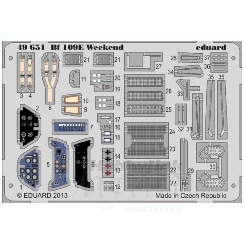 1/48 Bf 109E Weekend (Eduard)