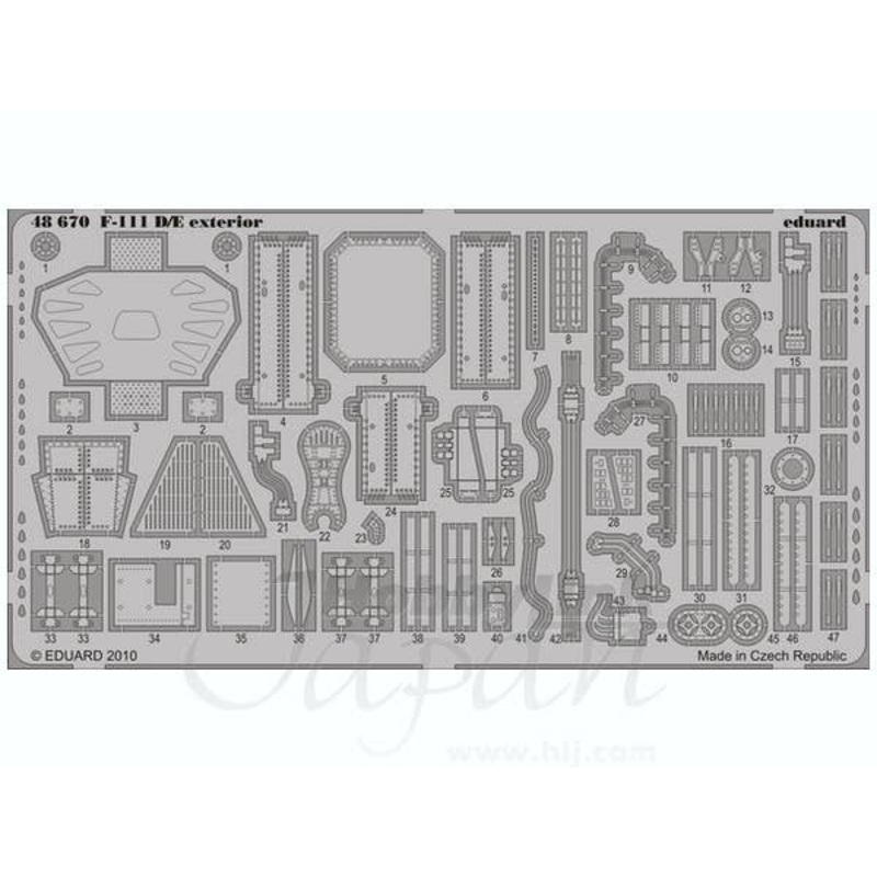 1/48 F-111D/E Exterior (for Hobby Boss)