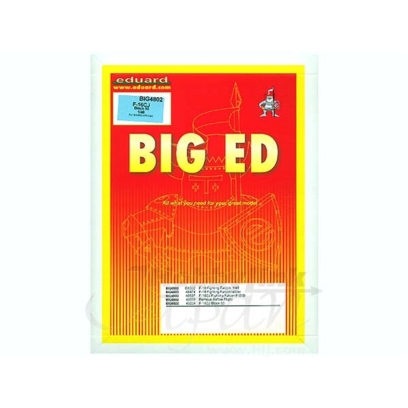 1/48 F-16CJ Block 50 (for Hasegawa) Big Ed set