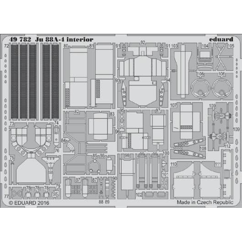 1/48 Ju 88A-4 Interior (ICM)