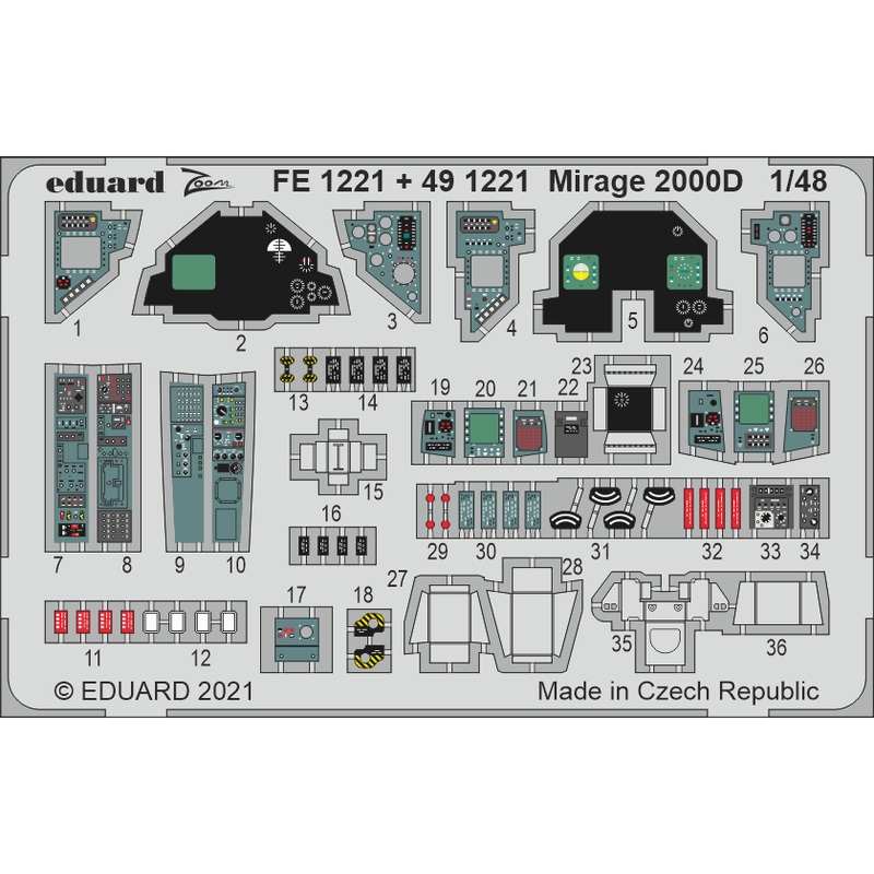 1/48 Mirage 2000D (for Kinetic)