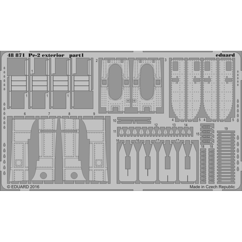 1/48 Pe-2 Exterior (for Zvezda)