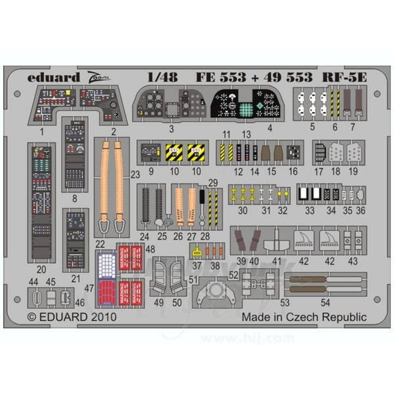 1/48 RF-5E Self-Adhesive (for AFV Club) Zoom
