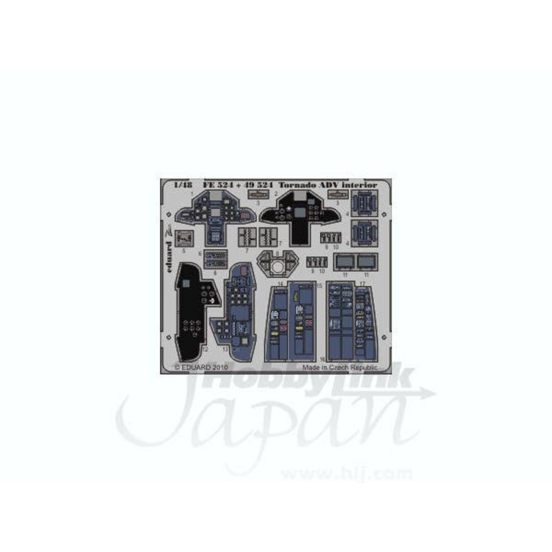 1/48 Tornado ADV Interior Self-Adhesive (for Hobby Boss)