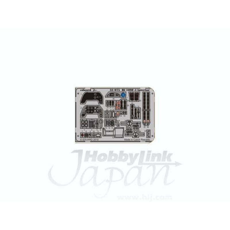 1/32 Bf109F-4 Interior (Self-adhesive) (for Hasegawa)