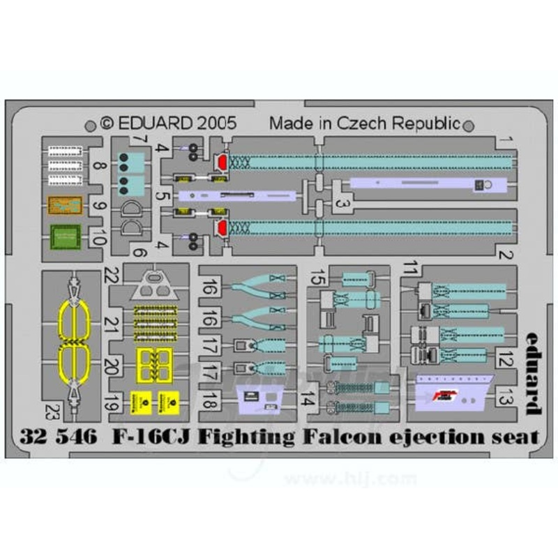 1/32 F-16CJ Ejection Seat (for Tamiya)