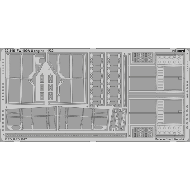 1/32 Fw 190A-8 Engine (for Revell)