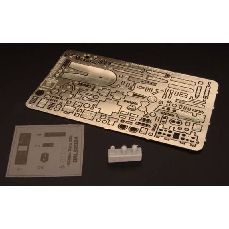 1/32 Mitsubishi A6M5c Zero Interior Photoetched Parts (for Hasegawa)