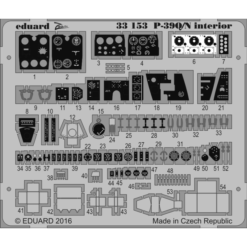 1/32 P-39Q/N Interior (for Kittyhawk)