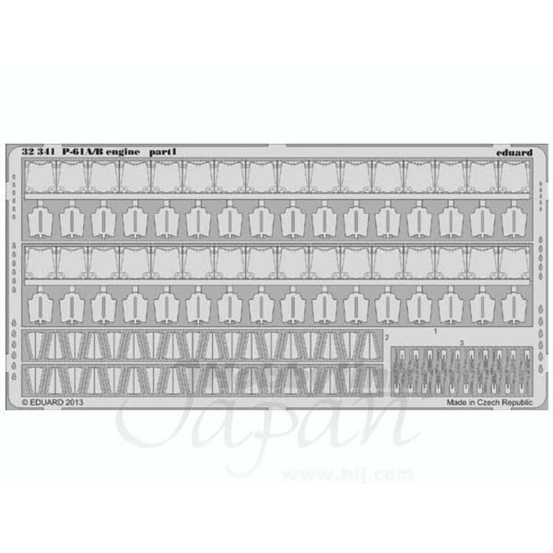 1/32 P-61A/B engine (Hobby Boss)