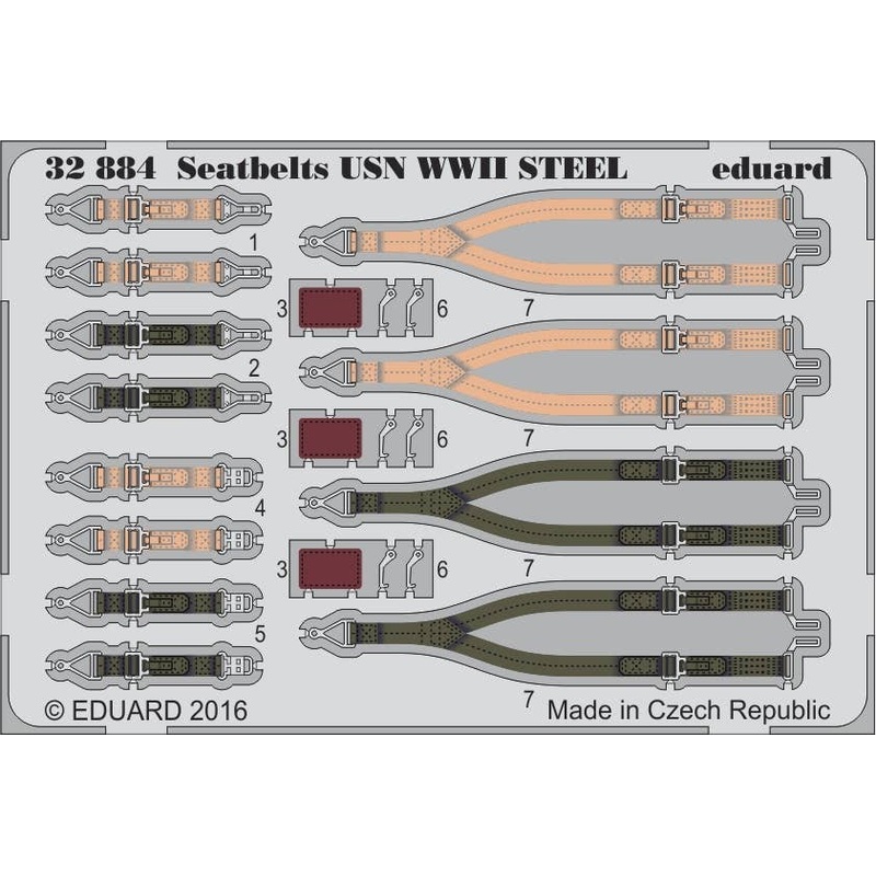 1/32 Seatbelts USN WWII Fighters Steel