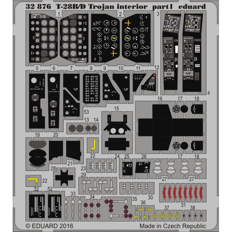 1/32 T-28B/D Trojan Interior (Kitty Hawk)