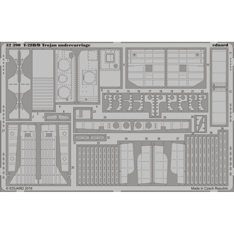 1/32 T-28B/D Trojan Undercarriage (Kitty Hawk)