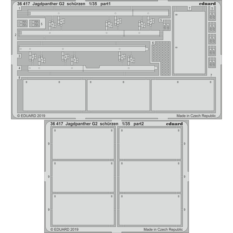 1/35 Jagdpanther G2 Schurzen (for Takom)