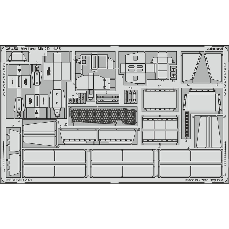 1/35 Merkava MK.2D (for Takom)