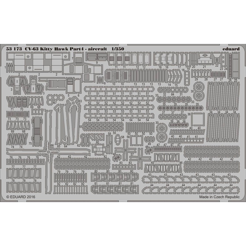 1/350 CV-63 Kitty Hawk Aircraft Pt. 4 (Trumpeter)