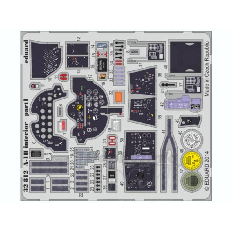 1/32 A-1H Interior S.A (for Trumpeter)