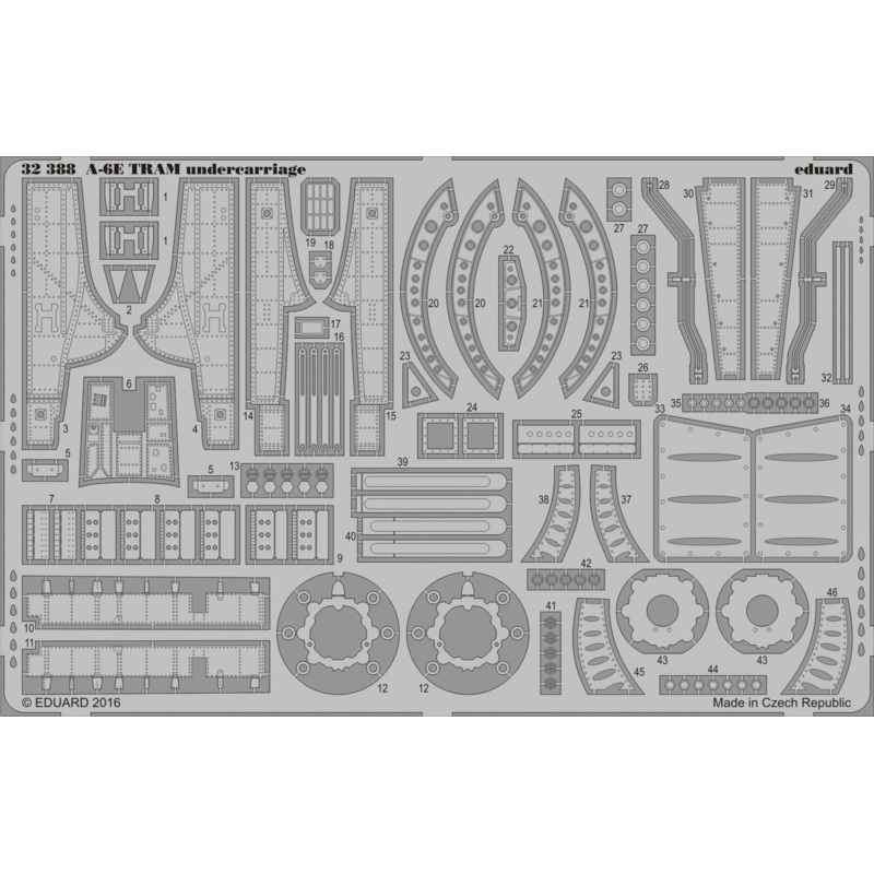 1/32 A-6E TRAM Undercarriage (for Trumpeter)