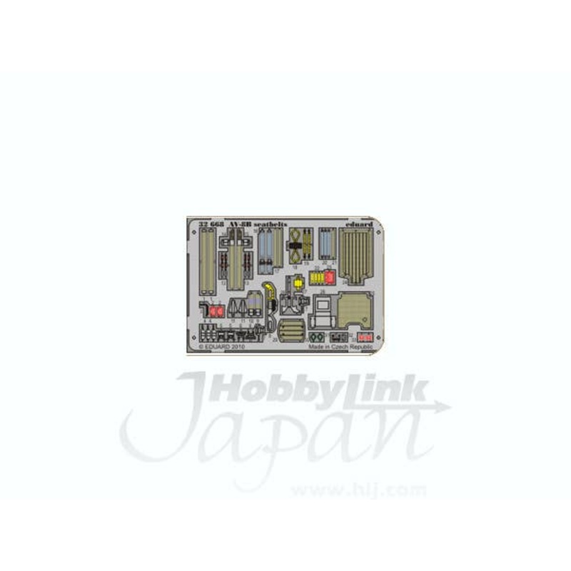 1/32 AV-8B Harrier Seatbelts (for Trumpeter)