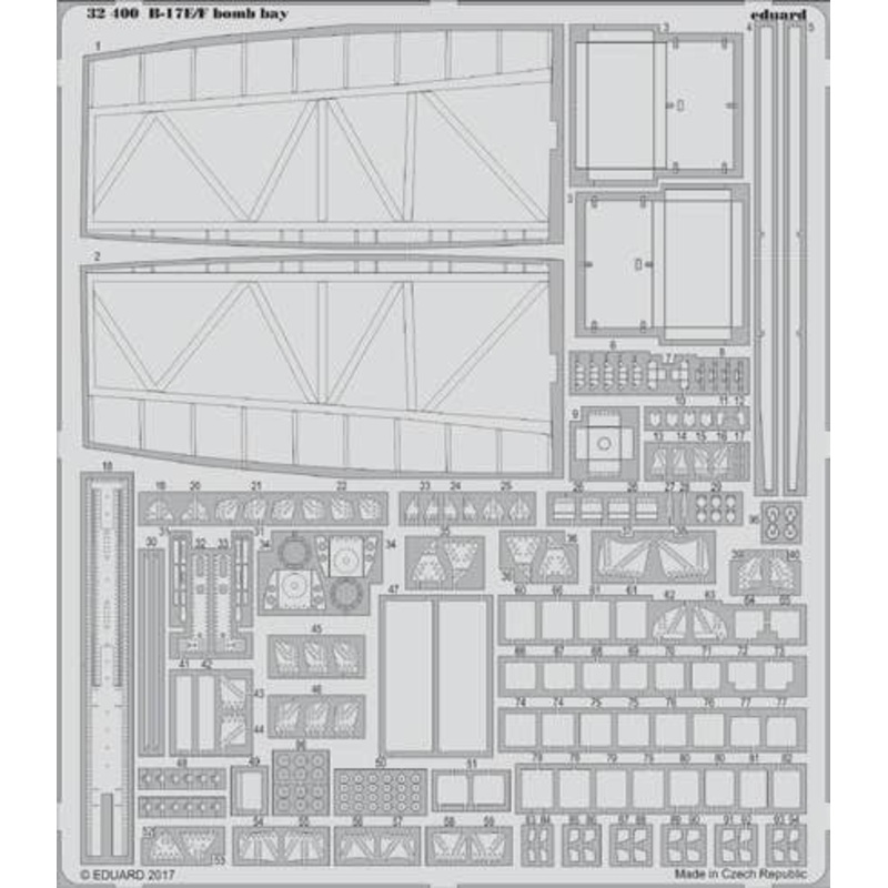 1/32 B-17E/F Bomb Bay (HKM)