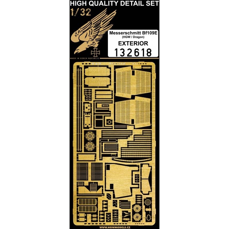1/32 Bf 109E Exterior (for HGW/Dragon)