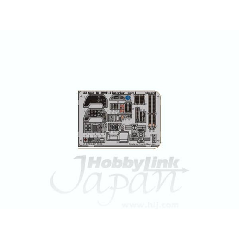 1/32 Bf 109F-4 Interior (Self-adhesive) (for Hasegawa)