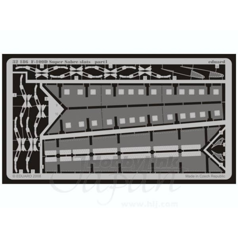 1/32 F-100D Slats (for Trumpeter)