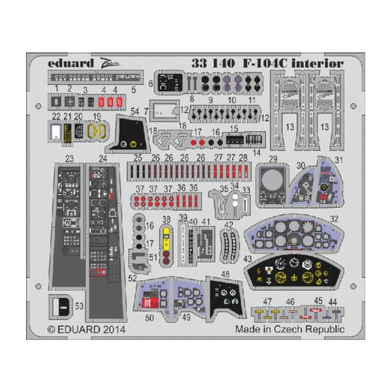 1/32 F-104C Interior S.A. (for Italeri)