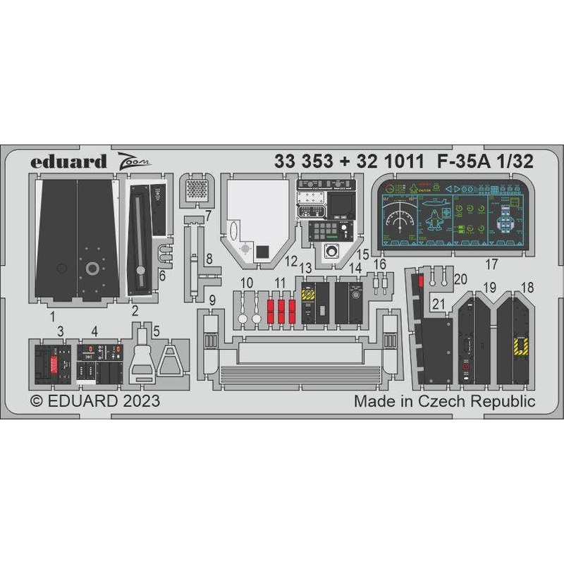 1/32 F-35A Zoom (for TRUMPETER)