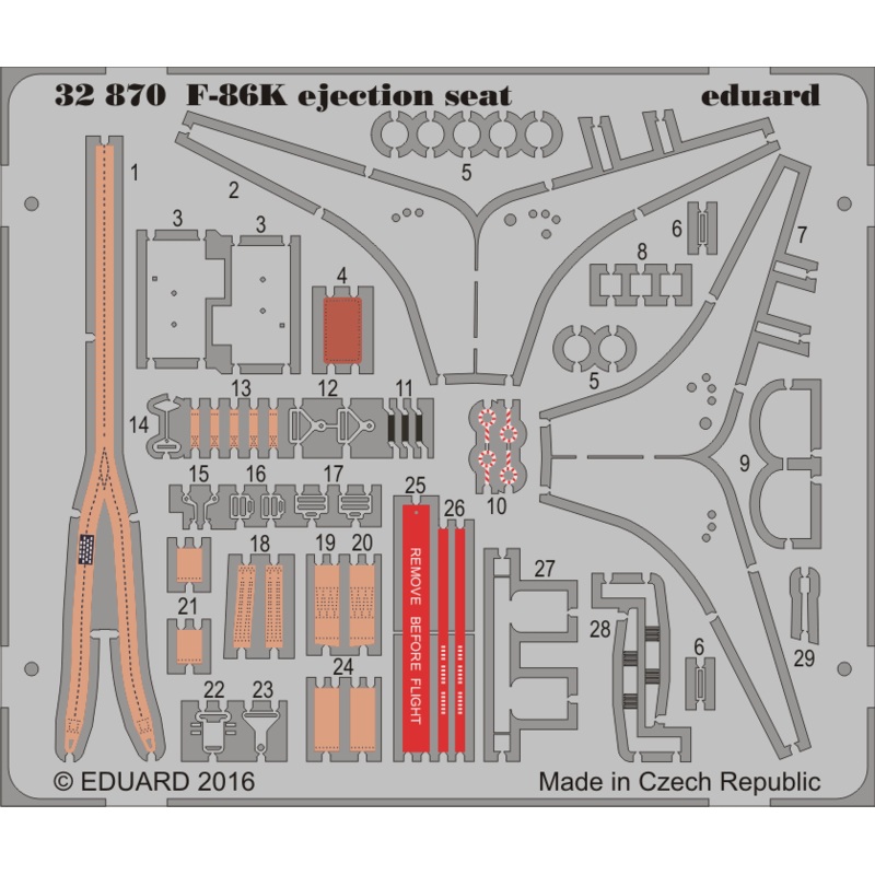 1/32 F-86K Ejection Seat (Kitty Hawk)