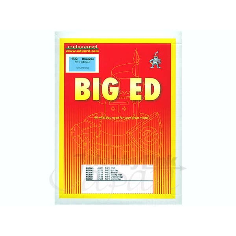 1/32 F4F-3 (for Trumpeter) Big Ed set