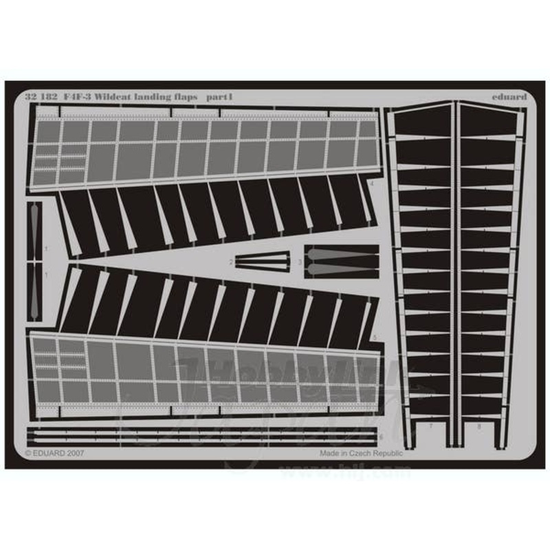 1/32 F4F-3 landing flaps (for Trumpeter)