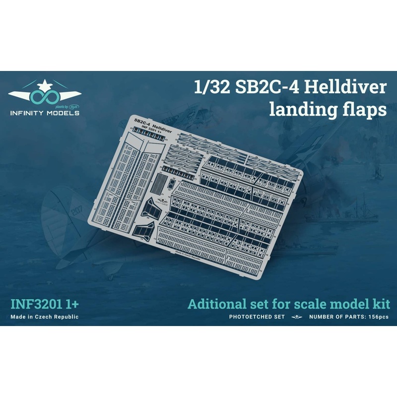 1/32 SB2C-4 Landing Flaps (for Infinity Models)