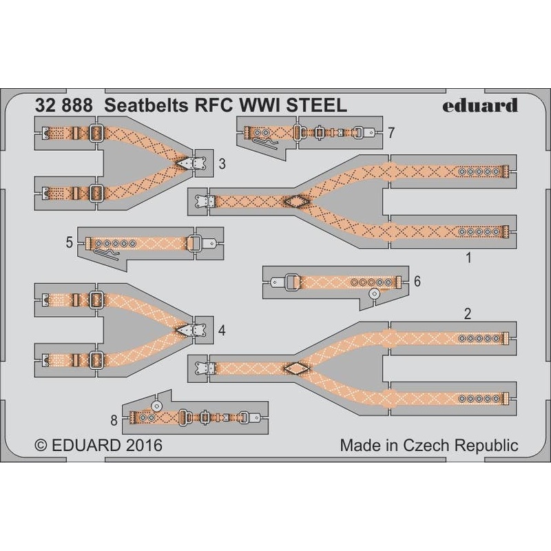 1/32 Seatbelts RFC WWI Steel