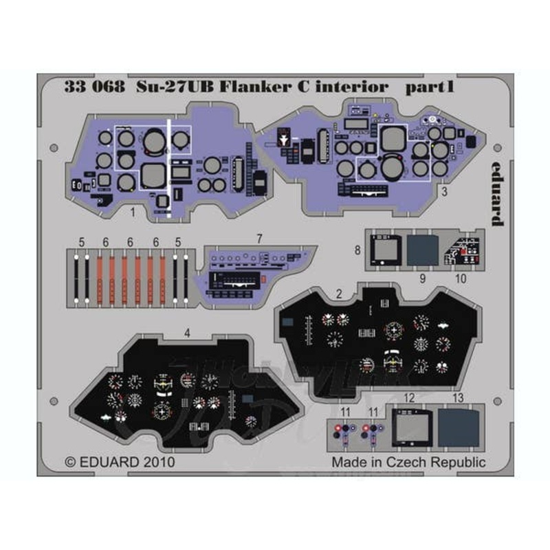 1/32 Su-27UB Flanker C Interior S.A. (for Trumpeter)