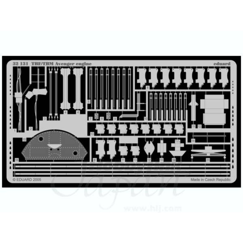 1/32 TBF/TBM engine (for Trumpeter)