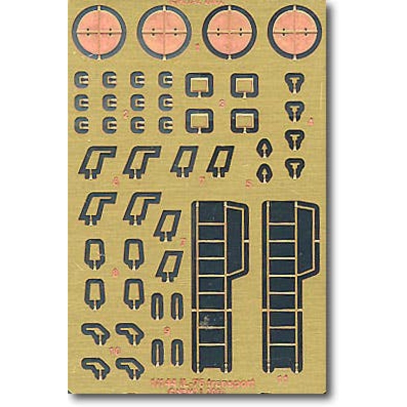 1/144 IL-76 Photo-Etched Parts