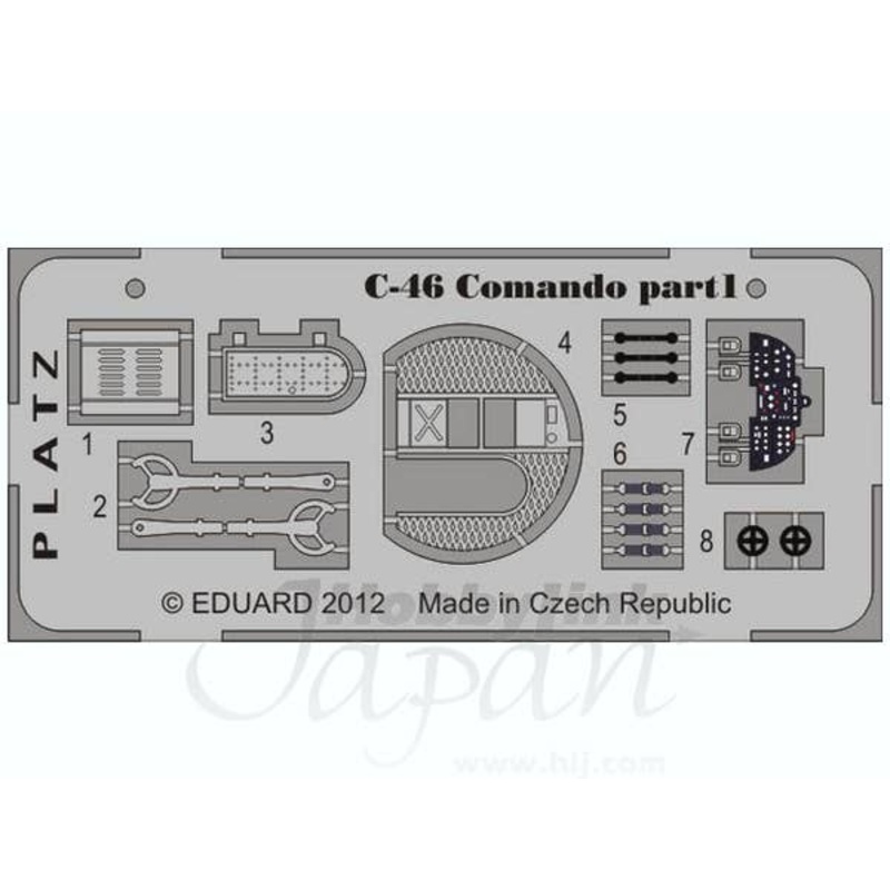 1/144 JASDF C-46D Detail Up Etching Parts