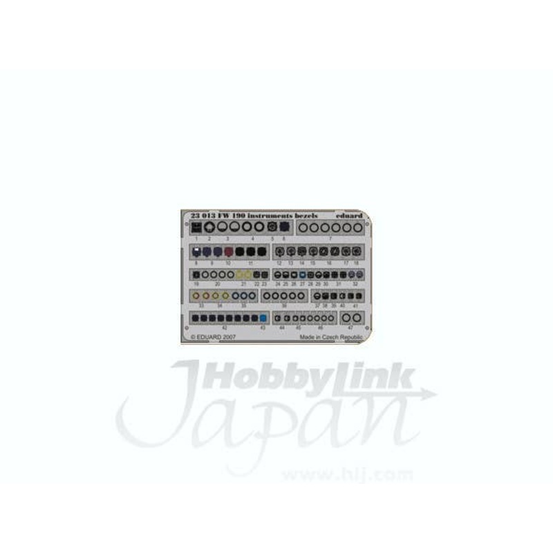 1/24 Fw190 instruments bezels