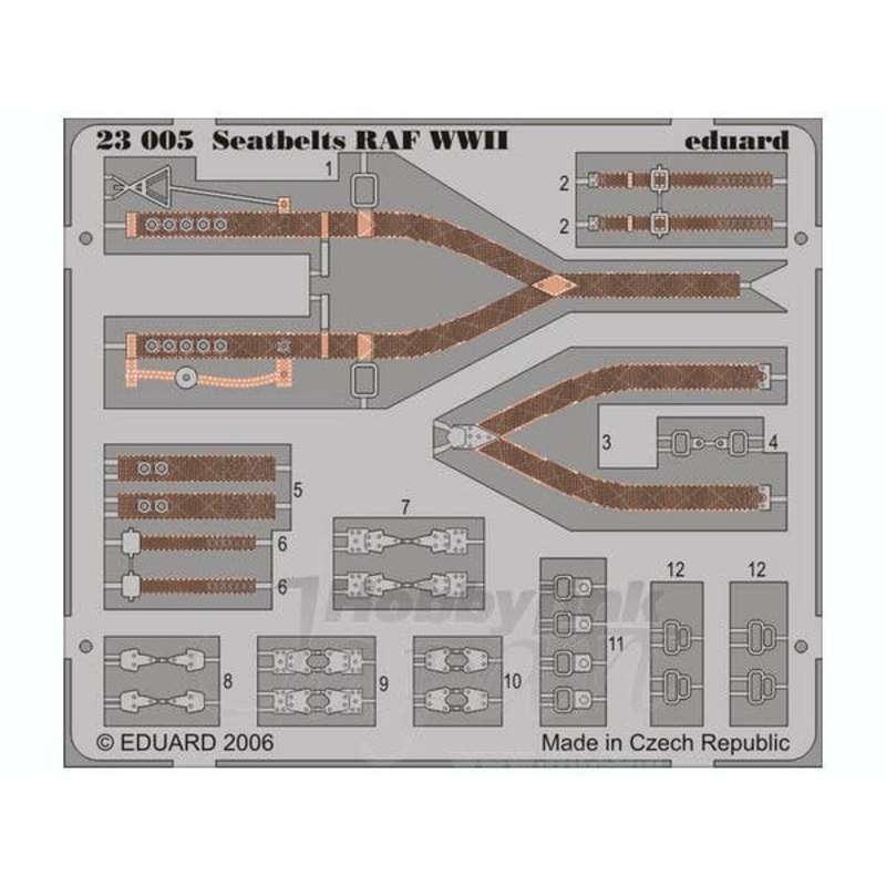 1/24 Seatbelts RAF WWII