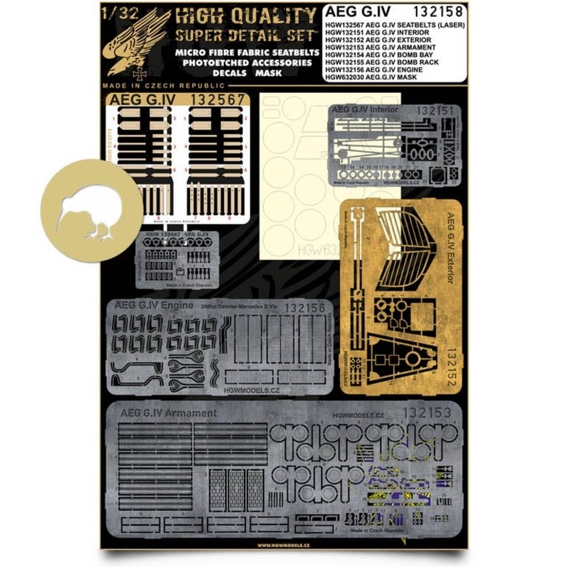 1/32 AEG G.IV - Super Detail Set