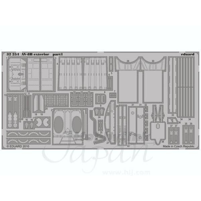 1/32 AV-8B Harrier Exterior (for Trumpeter)